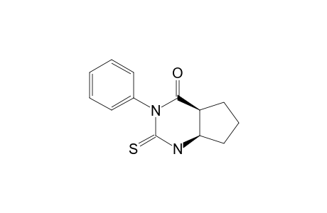 CIS-4-OXO-1,2,3,4A,5,6,7,7A-OCTAHYDRO-3-PHENYL-2-THIOOXOCYCLOPENTA-[D]-PYRIMIDINE