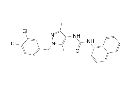 N-[1-(3,4-dichlorobenzyl)-3,5-dimethyl-1H-pyrazol-4-yl]-N'-(1-naphthyl)urea