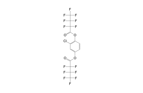 Chlorohydroquinone, o,o'-di(heptafluorobutyryl)-