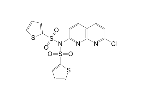 2-Thiophenesulfonamide, N-(7-chloro-5-methyl-1,8-naphthyridin-2-yl)-N-(2-thienylsulfonyl)-