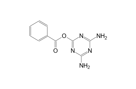 1,3,5-triazin-2-ol, 4,6-diamino-, benzoate (ester)