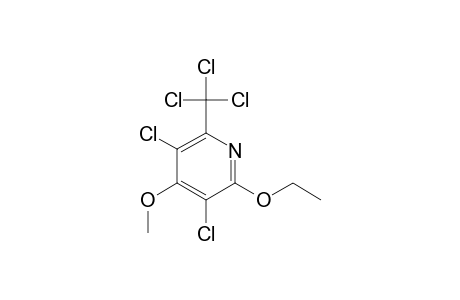 3,5-DICHLORO-6-ETHOXY-4-METHOXY-2-(TRICHLOROMETHYL)-PYRIDINE