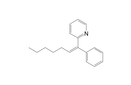 (Z)-1-Phenyl-1-pyridylhept-1-ene