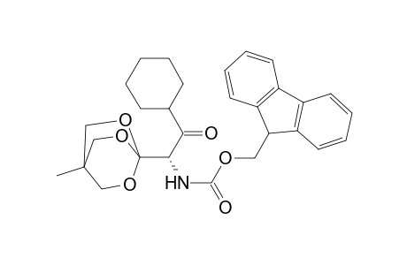 9H-fluoren-9-ylmethyl N-[(1S)-2-cyclohexyl-1-(1-methyl-3,5,8-trioxabicyclo[2.2.2]octan-4-yl)-2-oxidanylidene-ethyl]carbamate