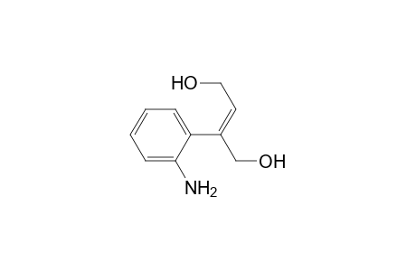 2-Butene-1,4-diol, 2-(2-aminophenyl)-, (E)-