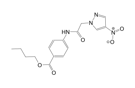butyl 4-{[(4-nitro-1H-pyrazol-1-yl)acetyl]amino}benzoate