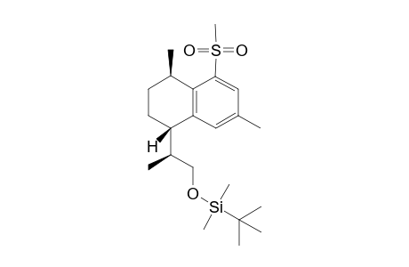 tert-Butyl-[(2S)-2-[(1S,4R)-4,7-dimethyl-5-methylsulfonyl-1,2,3,4-tetrahydronaphthalen-1-yl]propoxy]-dimethyl-silane