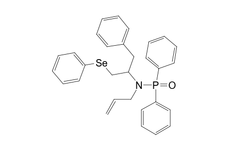 N-ALLYL-N-DIPHENYLPHOSPHINOYL-2-AMINO-3-PHENYLPROPYL-PHENYL-SELENIDE