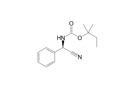 (R)-tert-pentyl cyano(phenyl)methylcarbamate