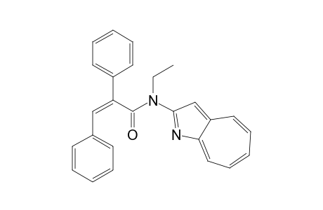 (Z)-N-(1-Azaazulen-2-yl)-N-ethyl-2,3-diphenyl-2-propanamide