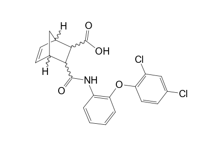 3-{[o-(2,4-dichlorophenoxy)phenyl]carbamoyl}-5-norbornene-2-carboxylic acid
