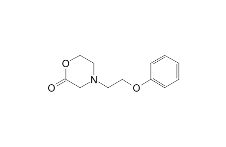 4-(2-phenoxyethyl)morpholin-2-one