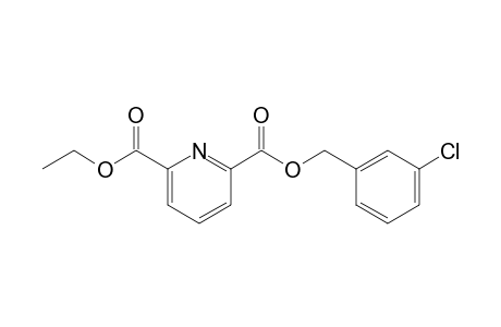2,6-Pyridinedicarboxylic acid, 3-chlorobenzyl ethyl ester