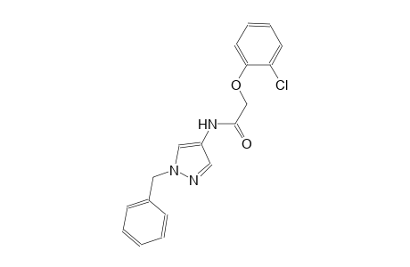 N-(1-benzyl-1H-pyrazol-4-yl)-2-(2-chlorophenoxy)acetamide