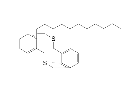 anti-9-Methyl-2,11-dithia-18-undecyl[3.3]metacyclophane
