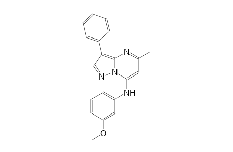 N-(3-methoxyphenyl)-5-methyl-3-phenylpyrazolo[1,5-a]pyrimidin-7-amine