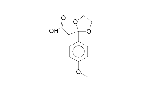 [2-(4-Methoxy-phenyl)-[1,3]dioxolan-2-yl]-acetic acid
