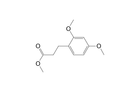 3-(2,4-dimethoxyphenyl)propanoic acid methyl ester
