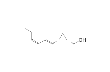 (1S,2S)-2-(Hex-1'E,3'Z-dienycyclopropyl)methanol