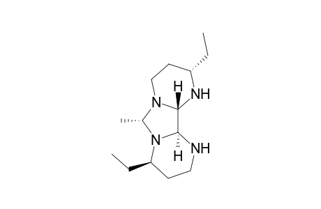 (1R,4aS,4bS,6S,9R)-1,6-Diethyl-9-methyl-decahydro-4,5,8a,9a-tetraaza-fluorene