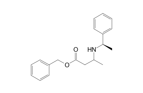 Benzyl (3R)-[(1'-phenylethyl)amino]butanoate
