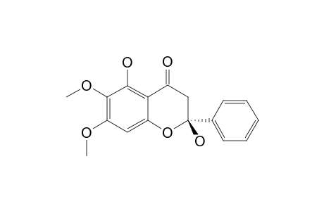 2,5-DIHYDROXY-6,7-DIMETHOXYFLAVANONE