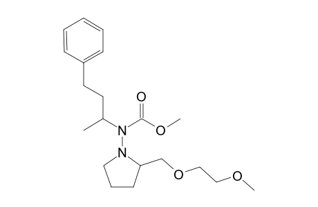 [R-(R*,S*)]-Methyl [2-(2-Methoxyethoxy)methyl]-1-pyrrolidyl](1-methyl-3-phenylpropyl)carbamate