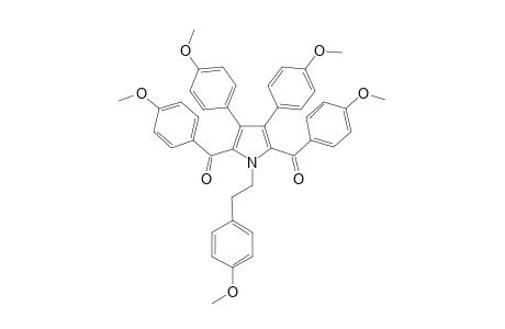 {5-(4-Methoxybenzoyl-3,4-bis(4-methoxyphenyl)-1-[2-(4-methoxyphenyl)ethyl]-1H-pyrrol-2-yl}-(4-methoxyphenyl)]methanone