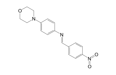 4-Nitrobenzylidene-(4-morpholino)aniline