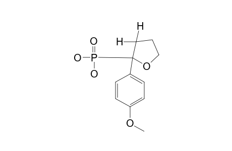 2-(4-METHOXYPHENYL)-TETRAHYDROFURAN-2-YL-PHOSPHONIC-ACID