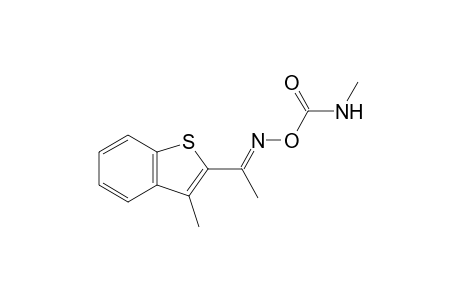 methyl 3-methylbenzo[b]thien-2-yl ketone, O-(methylcarbamoyl)oxime