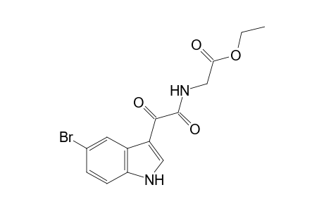 N-[(5-bromoindol-3-yl)glyoxyloyl]glycine, ethyl ester
