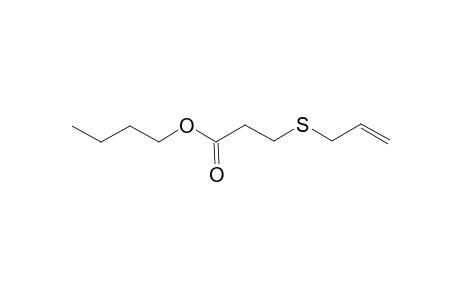 Propionic acid, 3-(allylthio)-, butyl ester