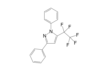 5-(perfluoroethyl)-1,3-diphenyl-1H-pyrazole