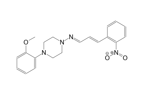 1-piperazinamine, 4-(2-methoxyphenyl)-N-[(E,2E)-3-(2-nitrophenyl)-2-propenylidene]-