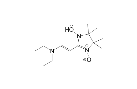 (E)-2-[2-(Diethylamino)vinyl]-4,4,5,5-tetramethyl-4,5-dihydro-1H-imidazole-1-oxyl 3-oxide