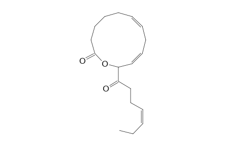 (7Z,10Z)-12-[(Z)-hept-4-enoyl]-1-oxacyclododeca-7,10-dien-2-one