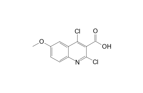 2,4-Dichloro-6-methoxyqionoline-3-carboxylic acid