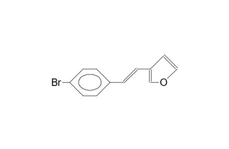 3-(4-Bromo-styryl)-furan