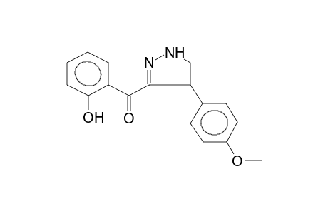 3-(2-HYDROXYBENZOYL)-4-(4-METHOXYPHENYL)-2-PYRAZOLINE