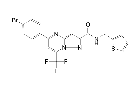 5-(4-bromophenyl)-N-(2-thienylmethyl)-7-(trifluoromethyl)pyrazolo[1,5-a]pyrimidine-2-carboxamide