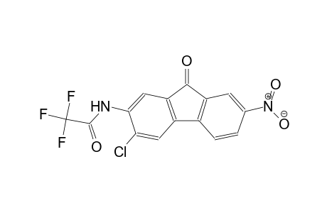 N-(3-chloro-7-nitro-9-oxo-9H-fluoren-2-yl)-2,2,2-trifluoroacetamide