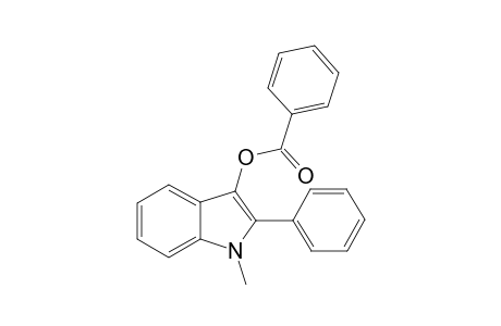 1-Methyl-2-phenyl-1H-indol-3-yl benzoate