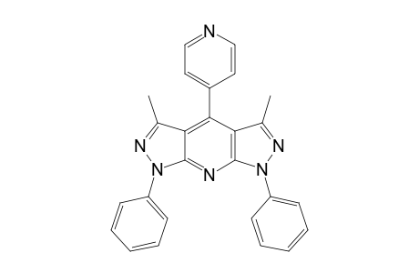 1,7-dihydro-3,5-dimethyl-1,7-diphenyl-4-(4-pyridyl)dipyrazolo[3,4-b:4',3'-e]pyridine
