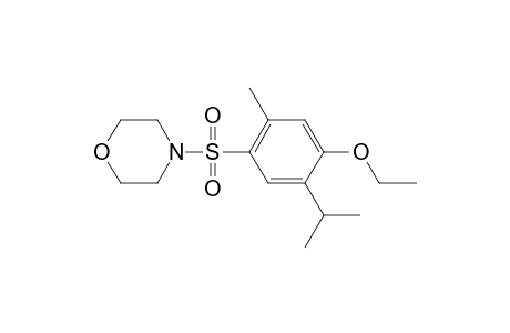 4-{[4-ethoxy-2-methyl-5-(propan-2-yl)benzene]sulfonyl}morpholine