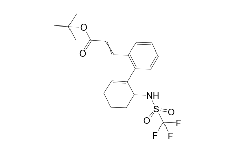tert-butyl 3-[2-[6-(trifluoromethylsulfonylamino)cyclohexen-1-yl]phenyl]prop-2-enoate