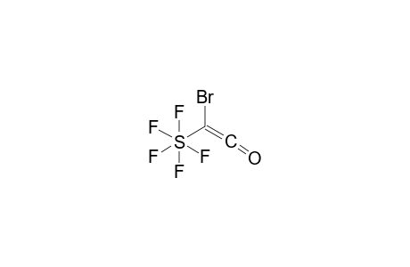 Bromo(pentafluoro-lambda(6)-sulfanyl)ketene