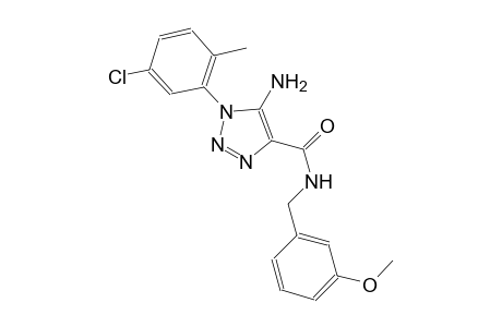 1H-1,2,3-triazole-4-carboxamide, 5-amino-1-(5-chloro-2-methylphenyl)-N-[(3-methoxyphenyl)methyl]-