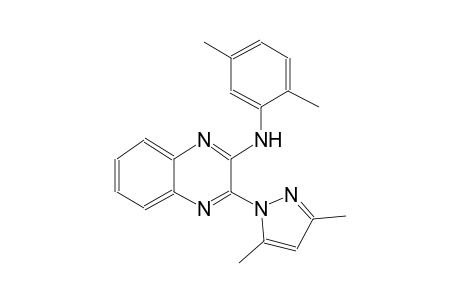N-(2,5-dimethylphenyl)-3-(3,5-dimethyl-1H-pyrazol-1-yl)-2-quinoxalinamine