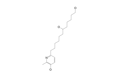 12'-HYDROXY-7'-MULTIJUGUINOL;2-METHYL-3-HYDROXY-6-N-(7',12'-DIHYDROXYDODECYL)-PYRIDINE